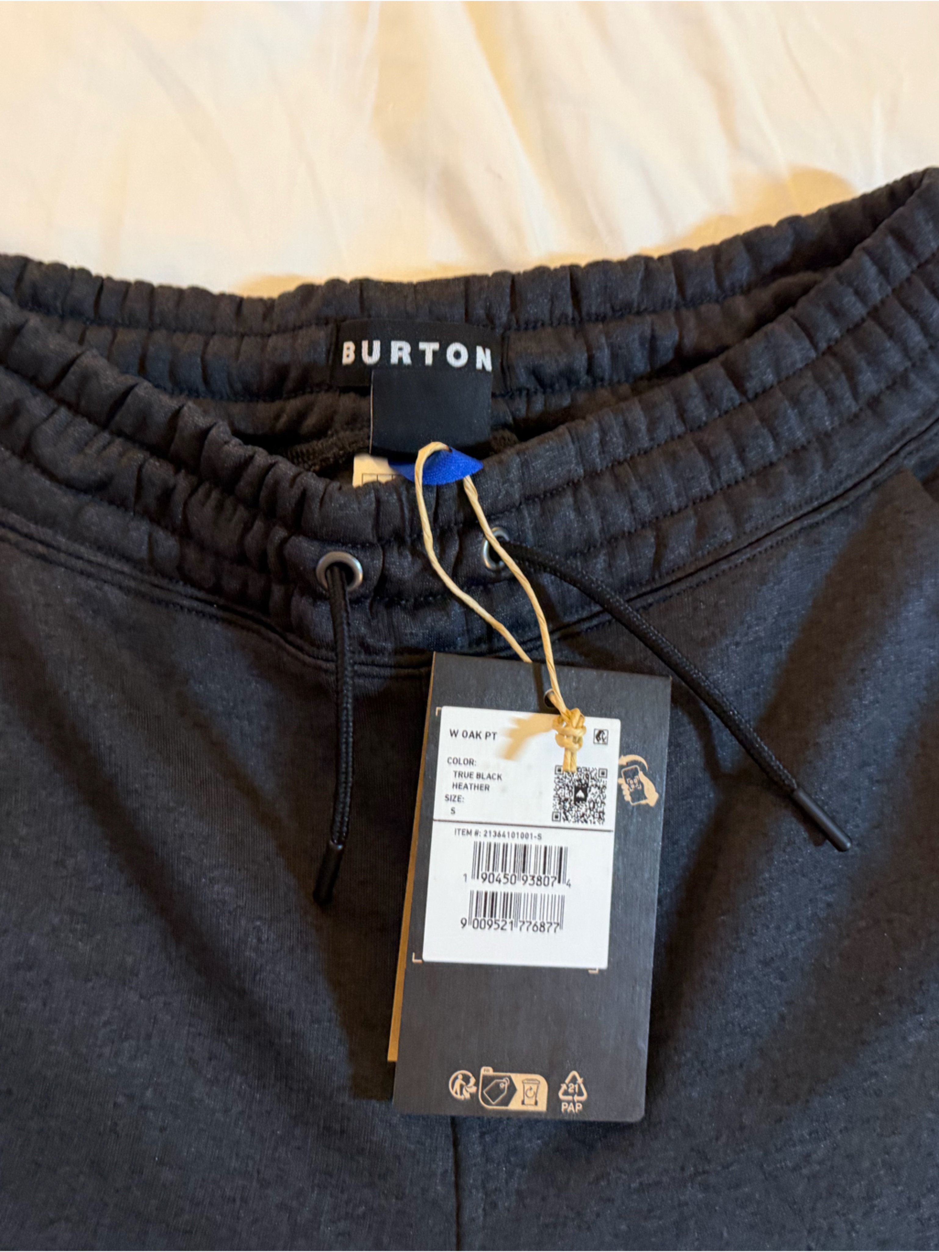 Black Fleece Jogger Pants - Nwt — image 6 of 8